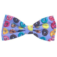 Huxley & Kent Bow Tie SM Donut Lovers Purple Pet Bow Tie - Size XL
