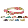 Mirage Pet Products Collars Bow Clear Bling Stones Pet Collar - Multiple Colors
