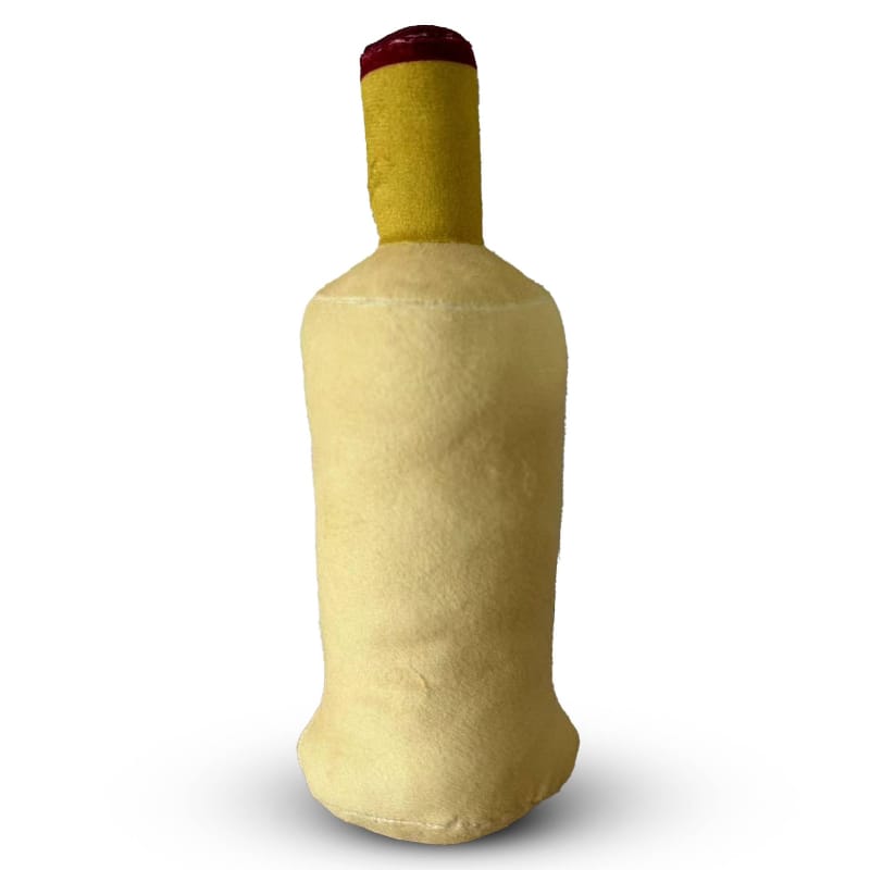 Chomp Haus Dog Toys Jose Grrruevo Plush Bottle Squeaky Dog Toy