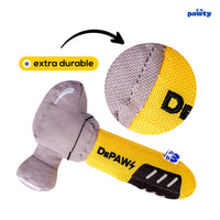PAWTY Dog Toys dog toys Took Kit Hammer Canvas Squeak Dog Toy