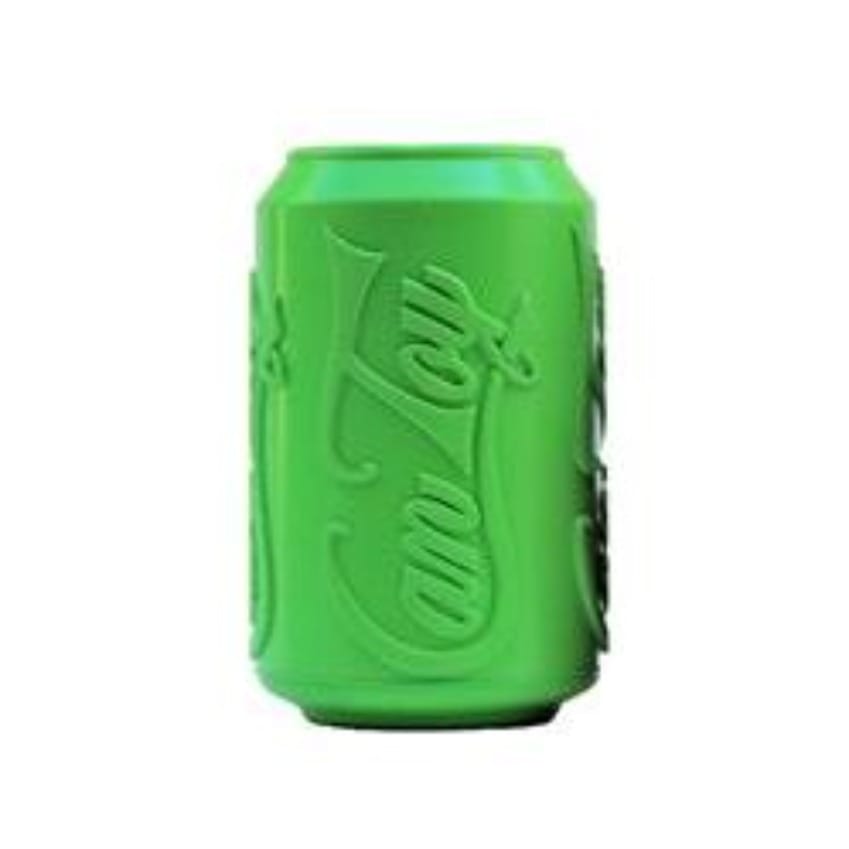 SodaPup dog toys MD Natural Rubber Soda Can Shaped Treat Dispenser Dog Toy