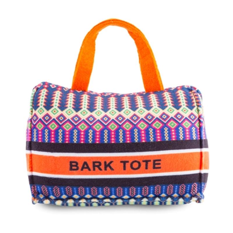 Haute Diggity Dog dog toys Dog-ior Bark Tote Plush Squeak Dog Toy