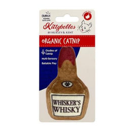 Huxley & Kent Cat Toys Whisker's Whisky Plush Cat Toy