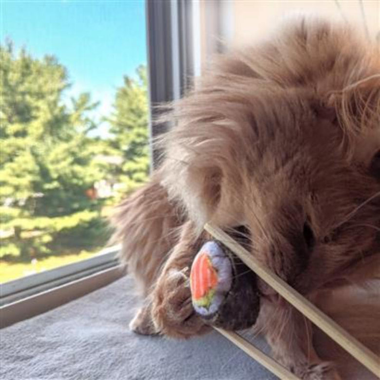 Huxley & Kent Cat Toys Classic Sushi Plush Cat Toy