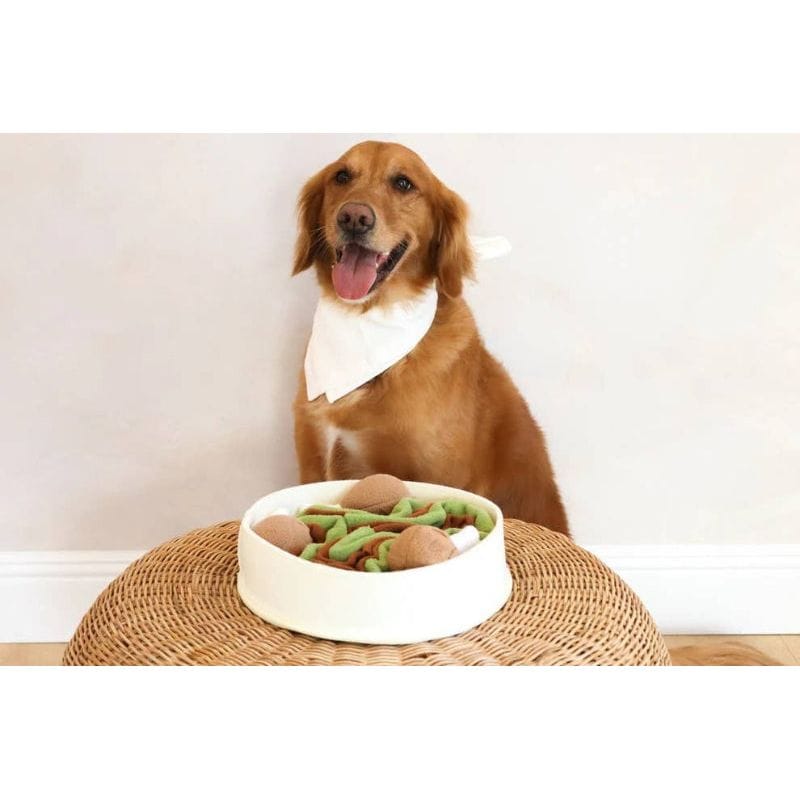 Injoya dog toys Chicken n’ Gravy Snuffle Bowl Dog Toy Set