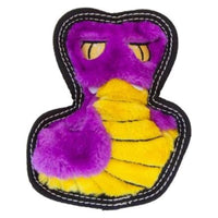 Outward Hound dog toys Tough Seamz Cobra Purple Dog Toy