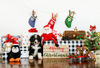 Holiday Miniz Reindeer Plush Squeaky Christmas Dog Toy Set - 3 Pk