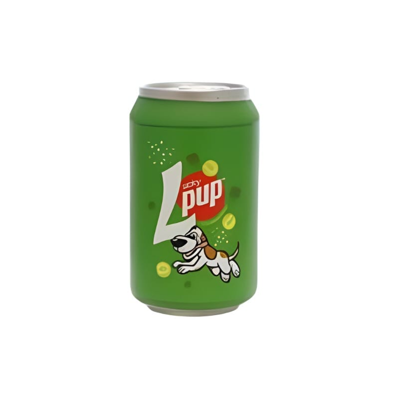 VIP Products/Tuffy dog toys Lucky Pup Silly Squeakers Vinyl Soda Can Durable Dog Toy
