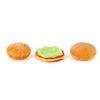 American Classic Barky Burger Interactive Plush Squeaky Dog Toy