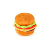 American Classic Barky Burger Interactive Plush Squeaky Dog Toy