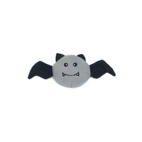 Halloween Burrow Pumpkin & Bats Interactive Plush Squeaky Dog Toy Set - 4 Pc