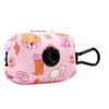 SASSY WOOF Waste Bag Dispenser Western B Pink Dog Waste Bag Holder