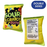 Huxley & Kent dog toys SM Sour Scratch Pups Plush Dog Toy - 2 Sizes