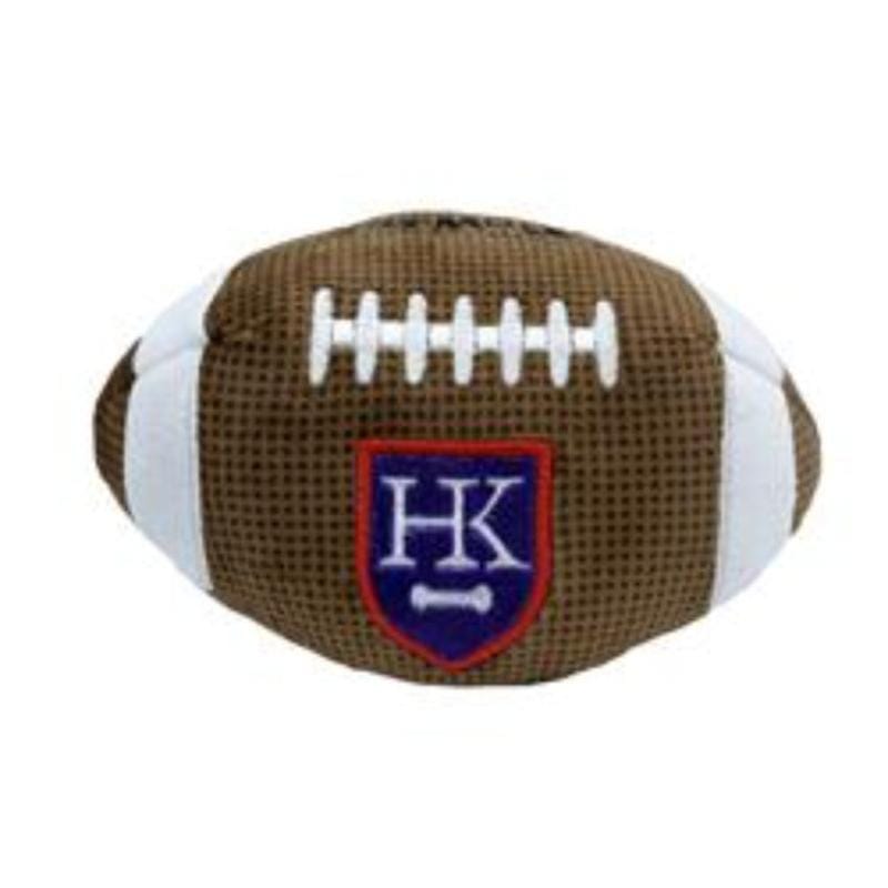 Huxley & Kent dog toys S Football Plush Squeak Dog Toy - 2 Sizes
