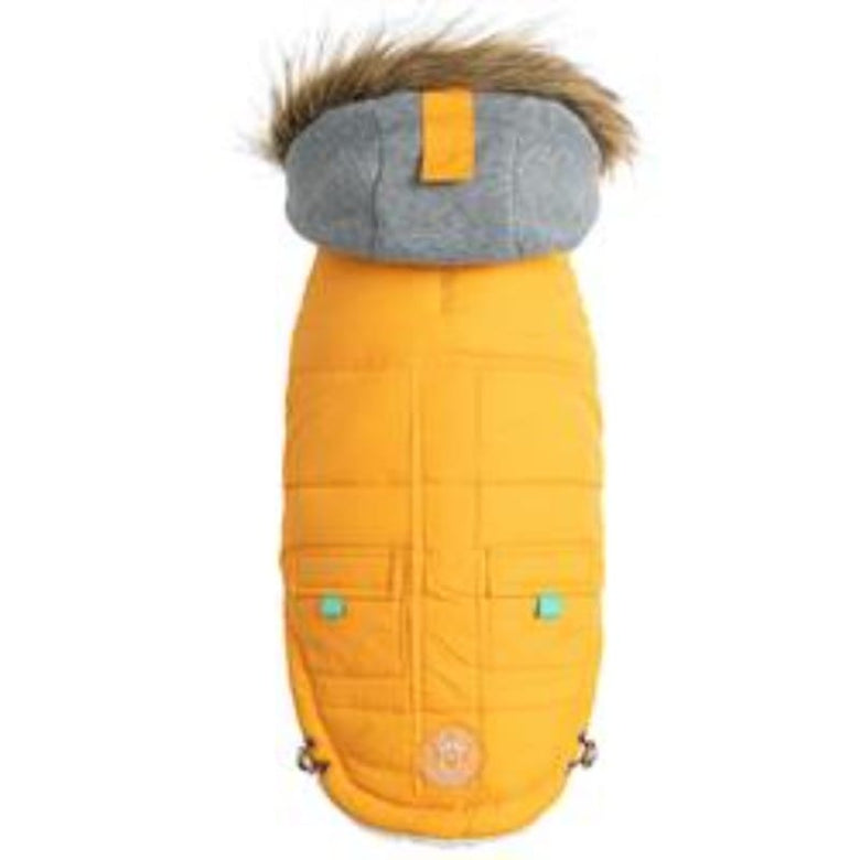 GF Pet Jackets XXS Winter Sailor Yellow Dog Parka - Only Available in Size 2XS