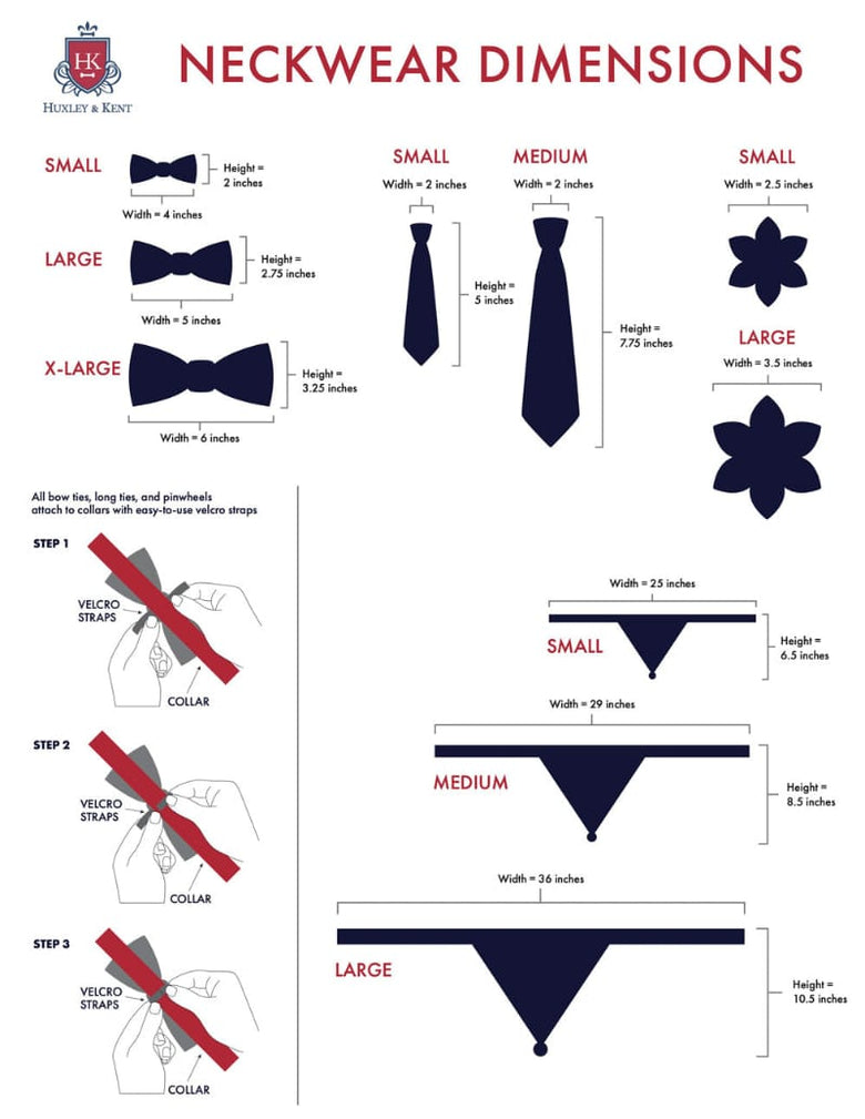 Huxley & Kent Bow Ties My Puppy Love Red Hearts Pink Bow Tie Pet Collar Attachment - 3 Sizes