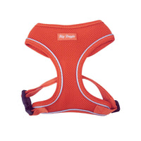 Barker's Bowtique Barker's Bowtique - Hip Doggie-Old Header Cards- Ultra Comfort Harness-Orange: XS