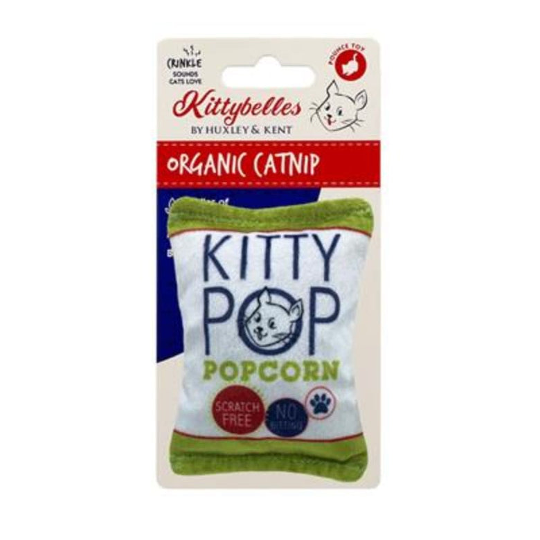 Huxley & Kent Cat Toys Kitty Pop Plush Cat Toy