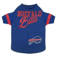 Pets First Tee's S Buffalo Bills Stripe Dog Tee