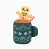 HugSmart Pet dog toys Happy Woofmas Gingerbread Latte Dog Toy