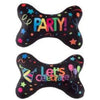 Barker's Bowtique dog toys S Party Plush Squeaker Bone Dog Toy