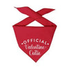Hunter K9 Bandanas XS Official Valentine Cutie Red Dog Bandana