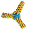 SnugArooz dog toys Blue Fling N' Fun Robe Rubber Ball Dog Toy - 7" - Pink or Blue