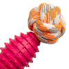 SnugArooz dog toys Pink Double Knot Rubber Dog Toy - Pink