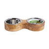 GF Pet Bowls M FIGURE-8 Feeder Dog bowls