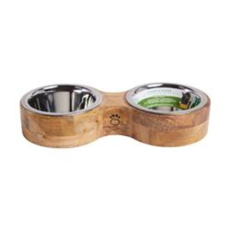 GF Pet Bowls M FIGURE-8 Feeder Dog bowls