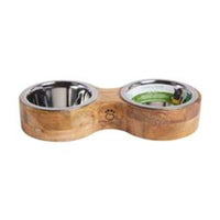 GF Pet Bowls M FIGURE-8 Feeder Dog bowls