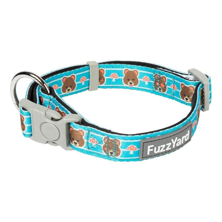 FuzzYard Collars SM Fuzz Bear Dog Collar