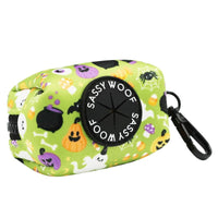 SASSY WOOF Waste Bag Dispenser Halloween Haunt Mess Dog Waste Bag Holder