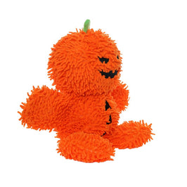 Tuffy Dog Toys - VIP Products dog toys Halloween Mighty Microfiber Ball Pumpkin Man Durable Dog Toy