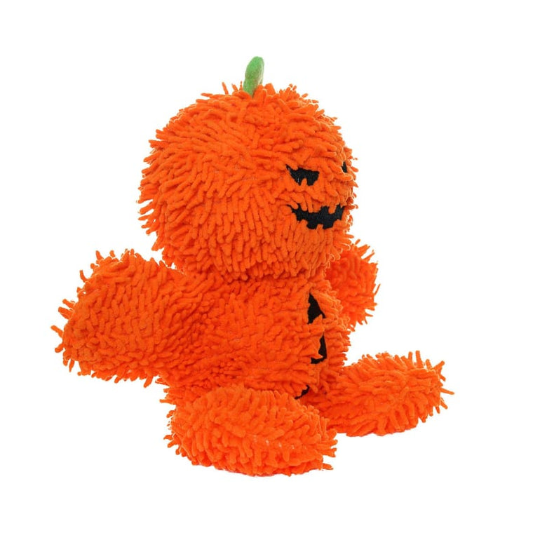Tuffy Dog Toys - VIP Products dog toys Halloween Mighty Microfiber Ball Pumpkin Man Durable Dog Toy