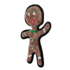 VIP Products/Tuffy dog toys Tuffy Christmas Holiday Gingerbread Man Durable Tough Dog Toy