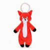 Hugsmart Products Inc Dog Toys Jumbo Animal Fox Rope Plush Squeak Dog Toy