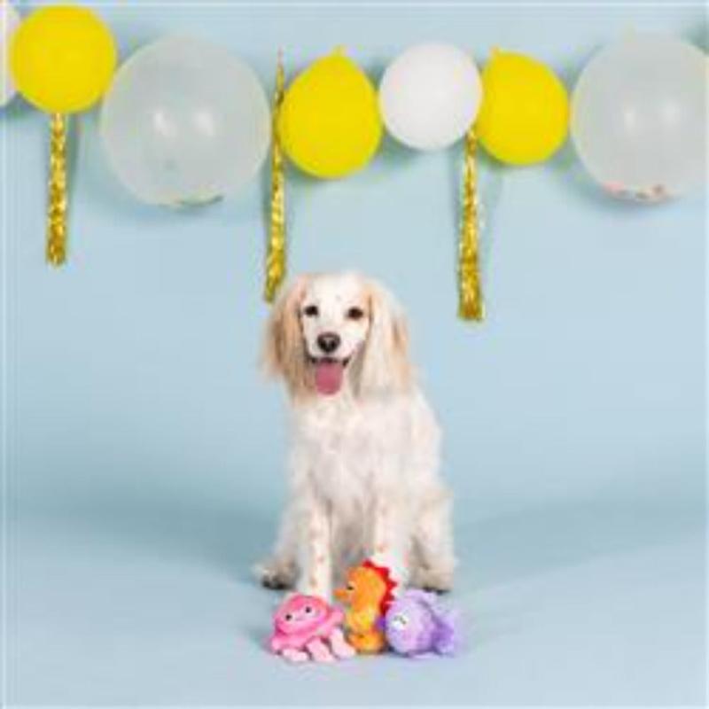 Pet Shop by Fringe Studio Toys It's A Water-ful Life Small Plush Dog Toy Set of 3