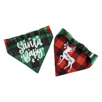 Barker's Bowtique Bandanas XS Santa Baby Pet Bandana