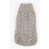 Barker's Bowtique Sweaters GREY / XS Blossom Dog Sweater in Blue, Grey & Pink