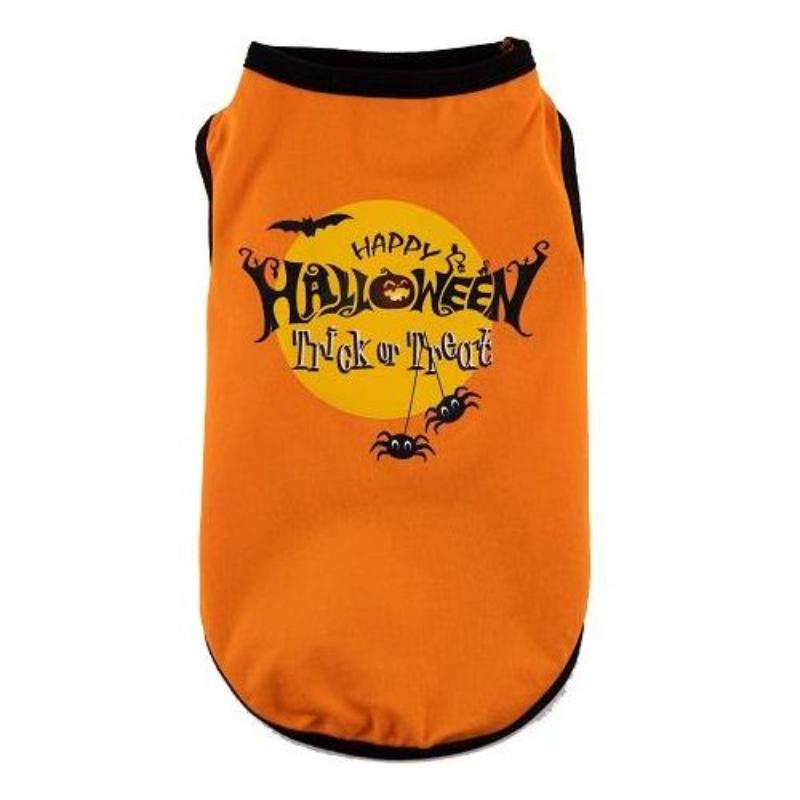 Barker's Bowtique dog apparel XS Happy Halloween Pet Tank