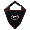 Pets First Bandanas S/M Georgia Bulldogs Black Tie Around Pet Bandana - 2 Sizes