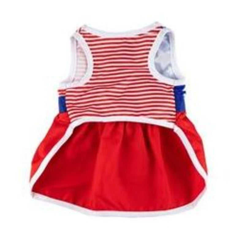 Barker's Bowtique Dresses Max's Closet Americana Flag Pet Dress
