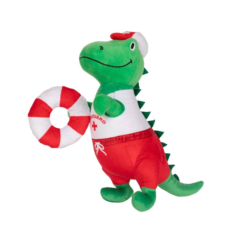 Petshop by Fringe Studio dog toys To The Rex-Cue Lifeguard Rex Plush Squeak Dog Toy