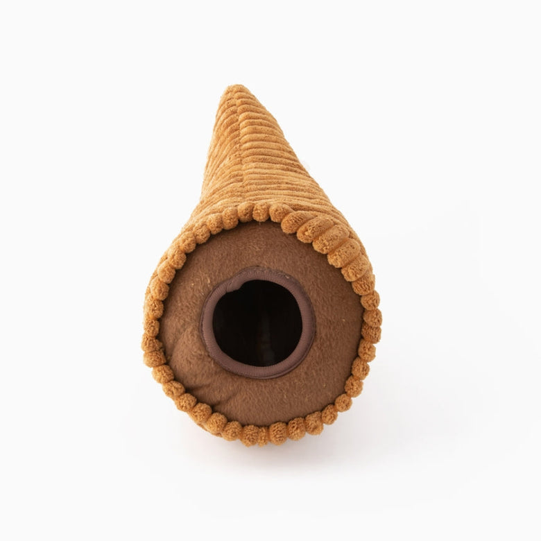 Fall Season Cornucopia Burrow Interactive Dog Toy Set - 4 Pc