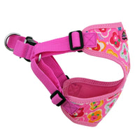 Doggie Design Harnesses Wrap & Snap Maui Pink Choke Free Dog Harness