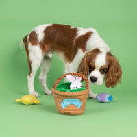 Petshop by Fringe Studio dog toys Easter Egg Hunt Squad Hide N Seek Interactive Plush Dog Toy Set - 4 Pc