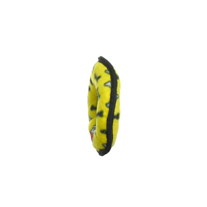 VIP Products/Tuffy dog toys Tuffy Ultimate Ring Yellow Bones Durable Tough Jr Dog Toy