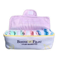 Bonne Filou dog toys 6PK Bonne Filou Macaron Squeaky Toy - 3pk & 6pk
