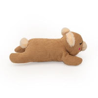Zippypaws dog toys Snooziez with Shhhqueaker Bear Dog Toy
